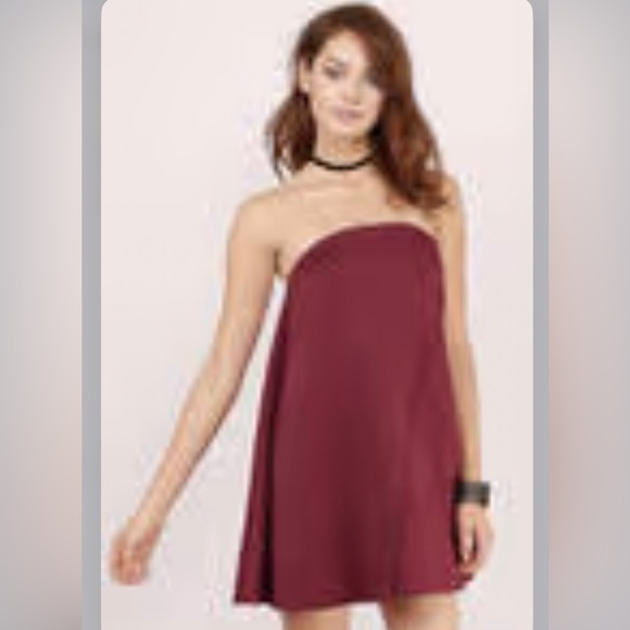 NWT Tobi Strapless Party Dress - Picture 1 of 5